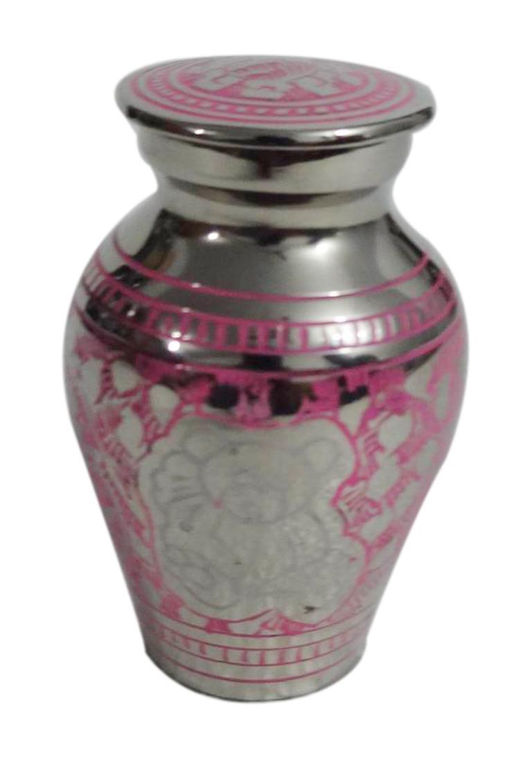 Pink Infant/Baby Urn for Memorials Child Keepsake Urn for Cremation Ashes