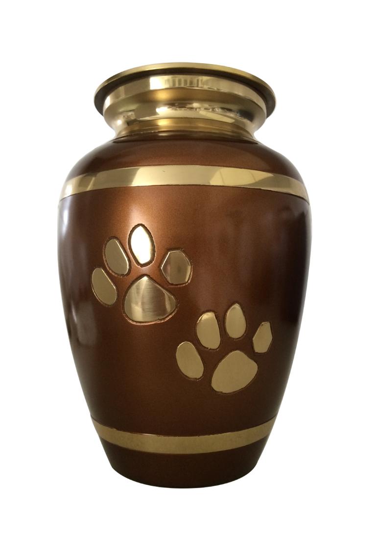 Rochford Brown Pet Dogs Cats Urns Memorial Pet Urns Ashes