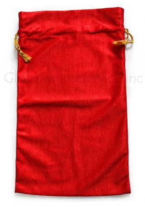 Red Pouches for Gift Storage, Carry Bags, Decorative Bags
