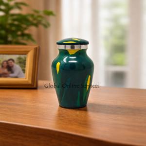 Aluminium Stardust Memorial Urn – Cosmic-Inspired Mini Keepsake