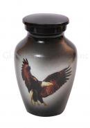 Bald Eagle Standard Little Keepsake Urn for Human Cremains