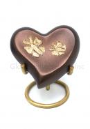 Beautiful Butterfly Heart Keepsake Urns for Cremation Ashes