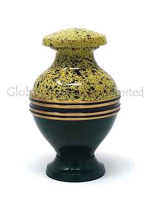 Beautiful Green Keepsake Urn for Cremation Ashes