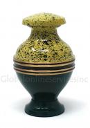 Beautiful Green Keepsake Urn for Cremation Ashes
