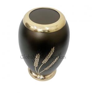 Large Monarch Wheat Adult Funeral Urn for Human Ashes
