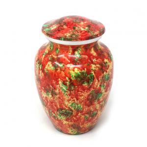 Polychromatic Medium Aluminium Urn for Cremation Ashes (Medium)