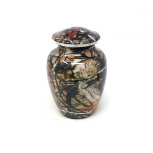 Medium Aluminium Camouflage Urn for Cremation Ashes (Medium)