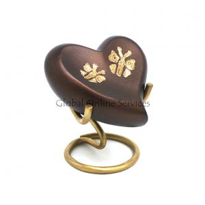 Beautiful Butterfly Heart Keepsake Urns for Cremation Ashes