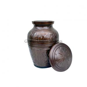 Creeping Leaves Keepsake Urn for Human Ashes (Small)