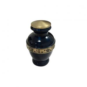 Royal Cambridge Sapphire Small Keepsake Urn Container for Memorial Ashes