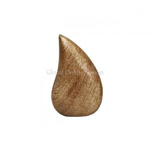 Wooden Teardrop Keepsake Urn – A Natural Tribute to Everlasting Memories
