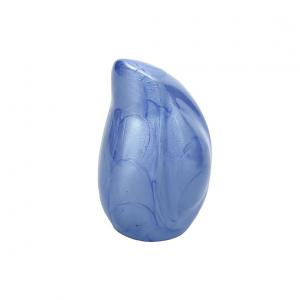 Ethereal Sky Blue Teardrop Keepsake Urn – A Soothing Symbol of Love & Remembrance