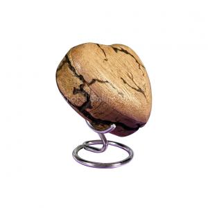 Natural Wooden Heart Keepsake Urn