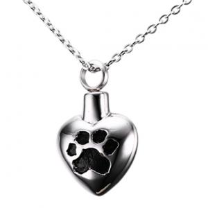 Pet Funeral Urn Jewellery Heart Pendant , Necklace or Heart Pendant Jewellery Urn For Pet Funeral Ashes, Necklace