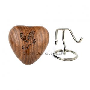 heart keepsake urn