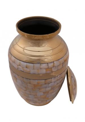 Adult brass urns