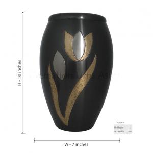 Adult brass urns