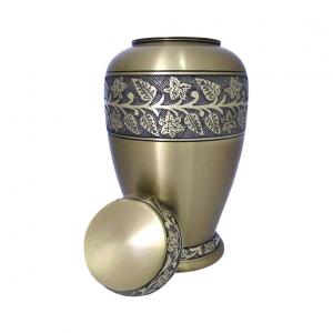Adult brass urns