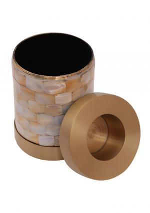 Adult brass urns