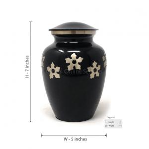 Adult brass urns