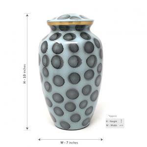 Adult brass urns