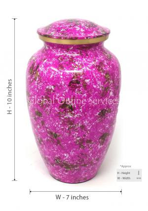 Adult brass urns