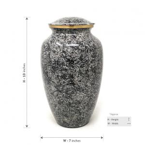 Adult brass urns