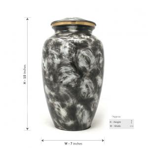 Adult brass urns