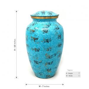 Adult brass urns
