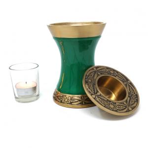 Adult brass urns