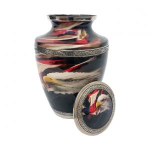 Adult brass urns