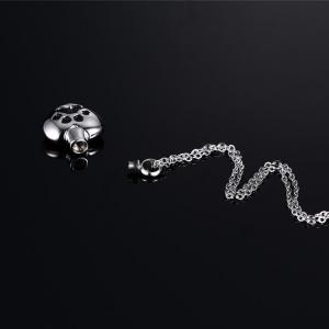
cat urn necklace