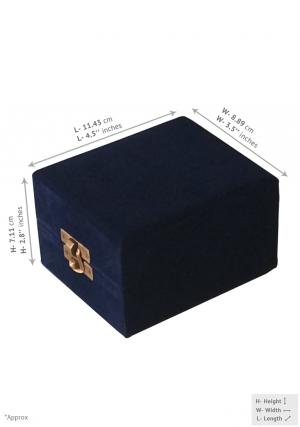 Velvet box for keepsake