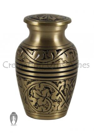 Creeping Leaves Keepsake Funeral Ashes Urn for Human Ashes