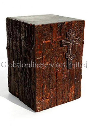 Cremation Urns Ashes , Cross Christ Urn For Human Ashes