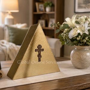 Cross Christ Urn For Human Ashes, Iron Cremation Urns Ashes