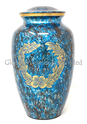 Custom Made Brass Adult Cremation Urn