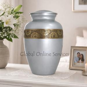 Daisy Chain Adult Urn for Human Ashes