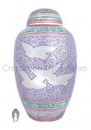 Dome Top Flying Doves Althorp Adult Cremation Urn