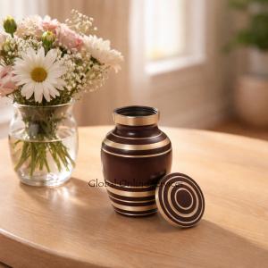 Elite Garnet Red Keepsake Cremation Urn for Ashes