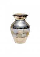 Elite Mother Of Pearl Small Keepsake Memorial Urn For Ashes UK