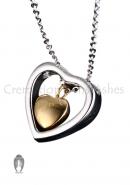 Heart Cremation Urns Jewellery, Pendant Necklace