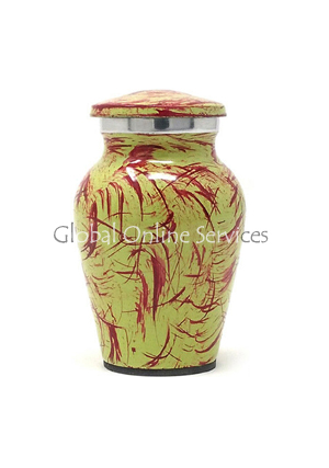 Keepsake Aluminium Cremation Urn for Human Ashes (Small)