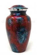 Large Aluminium Patriotic Shimmer for Cremation Ashes (Large)