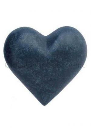 Marble Heart Keepsake Brass Urn for Cremation Ashes