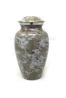 Modern French Aluminium Keepsake Cremation Urn (Small)