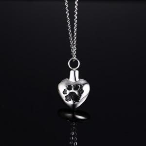 Pet Funeral Urn Jewellery Heart Pendant , Necklace or Heart Pendant Jewellery Urn For Pet Funeral Ashes, Necklace
