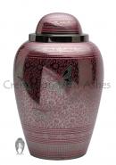 Portland Pink Butterflies Large Adult Funeral Urns for Human