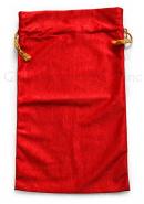 Red Pouches for Gift Storage, Carry Bags, Decorative Bags