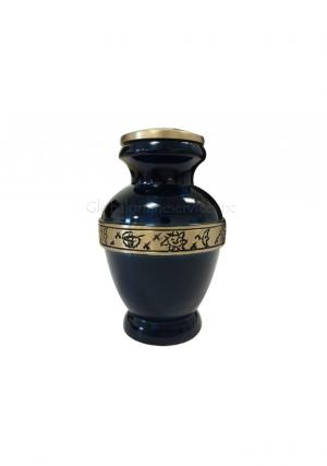 Royal Cambridge Sapphire Small Keepsake Urn Container for Memorial Ashes